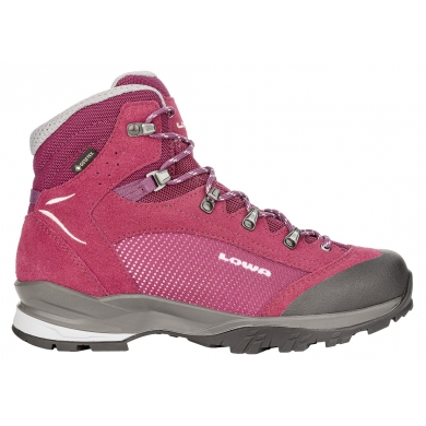 Lowa Wanderschuhe Tucana GTX (Trekking, Spaltleder-Textil, wasserdicht) bordeauxrot/rose Damen